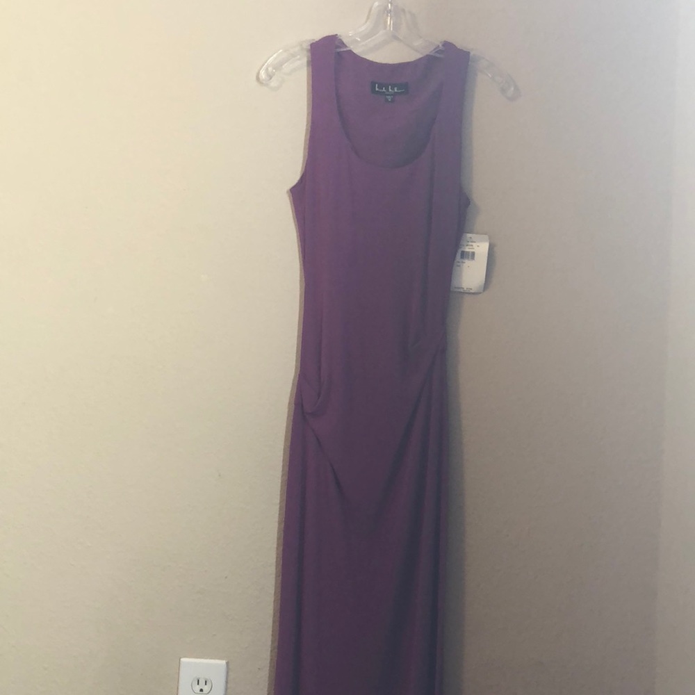 Nicole Miller Purple Dress